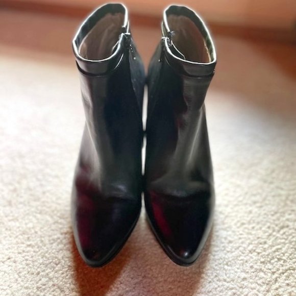 STEPHANE KELIAN Paris Black Wedge Booties – FR36 – US 6 - Picture 4 of 13